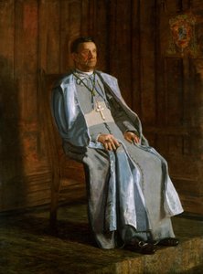 ディオメード・ファルコニオ大司教 作： Thomas Eakins
