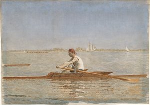 ジョン・ビッグリン、シングルスカル、1873（紙にトイレ）