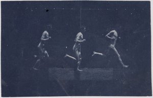 ジョージ・レイノルズのマレー・ホイールの写真、c。 1884年。 作： Thomas Eakins