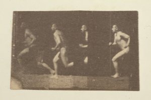トーマス・イーキンスのマレー・ホイールの写真、1884年。 作： Thomas Eakins