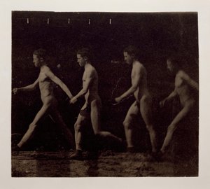 正体不明のモデルのマレー ホイールの写真、1884 年。
