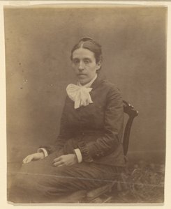 [中年女性の肖像］ 作： Thomas Eakins
