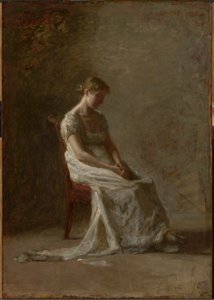振り返り 作： Thomas Eakins