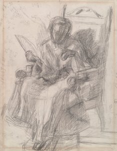 猫のいる少女のための研究 - キャサリン 作： Thomas Eakins
