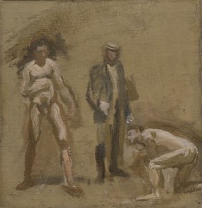 カウントを取る、勉強する 作： Thomas Eakins