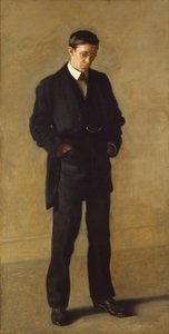 思想家：ルイ・N・ケントンの肖像、1900年。 作： Thomas Eakins