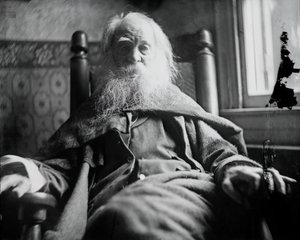 ニュージャージー州カムデンのウォルト・ホイットマン、c. 1891年。