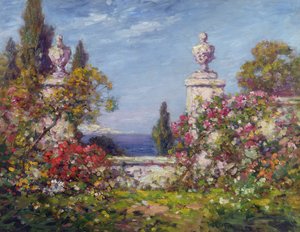 地中海庭園 作： Thomas Edwin Mostyn