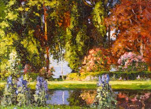 海の庭 作： Thomas Edwin Mostyn