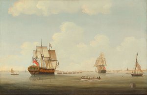 曳航中のHMSウリッジ 作： トーマス・エリオット