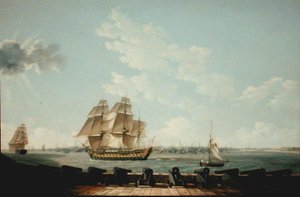 Southsea Battery（油彩・キャンバス） 作： Thomas Elliott