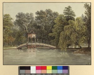 ラクセンブルク公園の中国橋 作： トーマス・エンダース