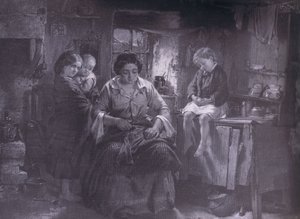 彼の唯一のペア、Bibbbys Annual、1916-1917 作： Thomas Faed