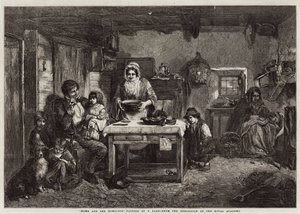 ホームとホームレス 作： Thomas Faed