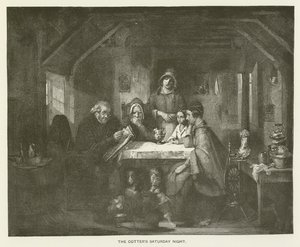 コッターズサタデーナイト 作： Thomas Faed