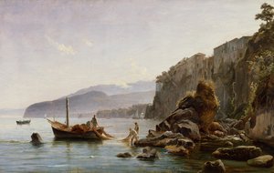 ソレントの漁師たち 作： Thomas Fearnley