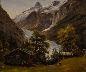 グリンデルヴァルト、スイス 作： Thomas Fearnley
