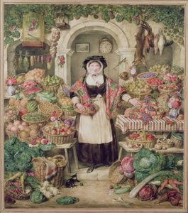 野菜の屋台 作： Thomas Frank Heaphy