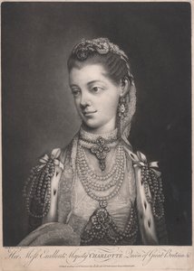 彼女の最も優秀なシャーロット女王、イギリスの女王 作： Thomas Frye