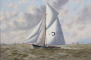 「マルグリット」、1893 作： Thomas G Purvis