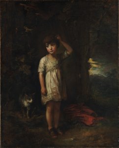 猫を持つ少年—朝 作： Thomas Gainsborough