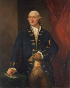 トーマスグレイブス提督、1785年 作： Thomas Gainsborough