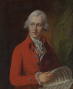 チャールズルソーバーニー1747〜1819年頃1780。 作： Thomas Gainsborough