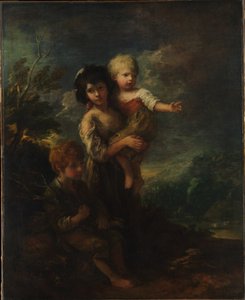コテージチルドレン（ザウッドギャザラーズ） 作： Thomas Gainsborough