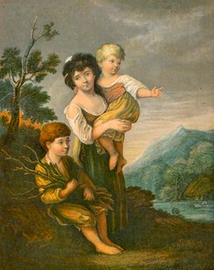 コテージの子供 作： Thomas Gainsborough