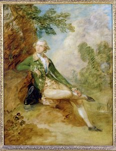 エドワード・アウグストゥス、ケント公爵、1787年頃 作： Thomas Gainsborough