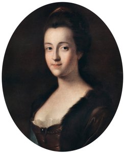 エリザベス、アンスパッハの墓所、18世紀後半、1912年。 作： Thomas Gainsborough