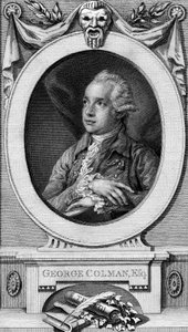 ジョン・ホールによって刻まれたジョージ・コルマン・ザ・エルダー 作： Thomas Gainsborough