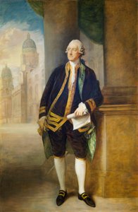 ジョン・モンタグ、第4代サンドイッチ伯爵 作： Thomas Gainsborough