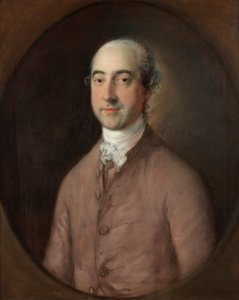 ジョン・ピゴット、1780年頃（油彩・キャンバス 作： Thomas Gainsborough