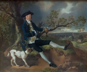 ジョン・プランピン 1752年頃（油彩・キャンバス） 作： Thomas Gainsborough