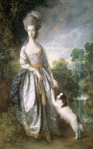 レディ・ブリスコ 作： Thomas Gainsborough