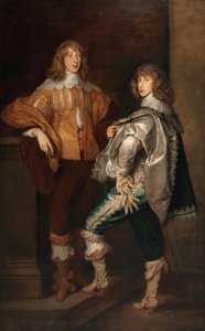 ロード・ジョンとバーナード・スチュアート 作： Thomas Gainsborough