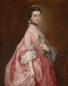 メアリー・リトル、後のレディ・カー 作： Thomas Gainsborough