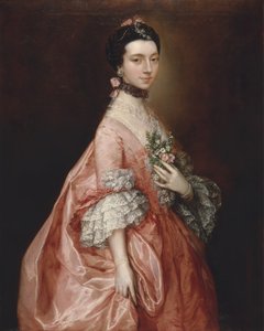 メアリー・リトル、後のレディ・カー、カリフォルニア州。 1765年。 作： Thomas Gainsborough