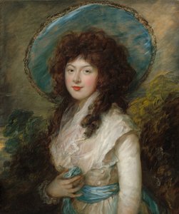 ミス・キャサリン・タットン、1786年。 作： Thomas Gainsborough
