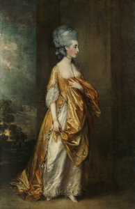 グレース・ダルリンプル・エリオット夫人 作： Thomas Gainsborough