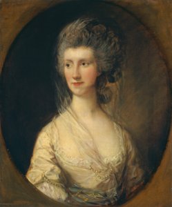 ジョン・テイラー夫人 作： Thomas Gainsborough