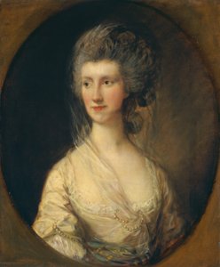 ジョン・テイラー夫人、c。 1778年。 作： Thomas Gainsborough