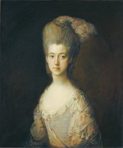 ポール・コブ・メシューエン夫人 作： Thomas Gainsborough