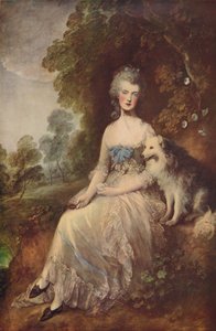 ロビンソンペルディタ夫人、1781年、1915年 作： Thomas Gainsborough