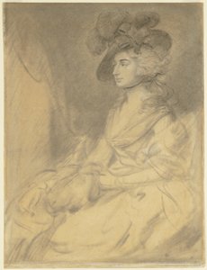 サラシドンズ夫人、1785年。 作： Thomas Gainsborough