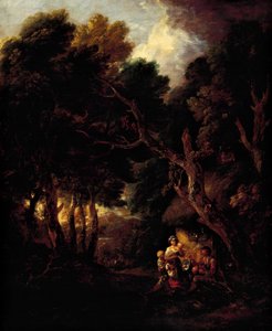 トーマス・ゲインズバラ (1727-1788) 画 作： Thomas Gainsborough