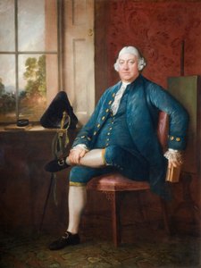 マシュー・ヘイルの肖像 1728-86, 1763. 作： Thomas Gainsborough