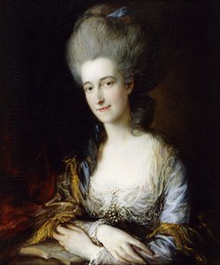 ドロテアの肖像 作： Thomas Gainsborough