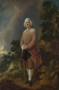 ラルフ・ションバーグ博士の肖像 1714-1792 年、1770 年頃。 作： Thomas Gainsborough